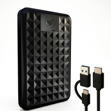 Facet 1TB External Hard Drive Portable USB-C/USB 3.1 Plug & Play Ultra- Slim ... picture