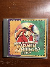 Where In The World Is Carmen Sandiego? CD-Rom 1994 1990s Vintage Broderbund picture