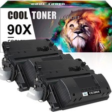 2PK CE390X Black Toner Compatible with HP 90X LaserJet Enterprise M4555 MFP picture