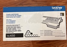 Brother TN450 High Yield Black Toner Cartridge, new in original sealed box  NIB picture
