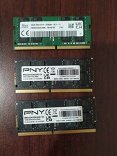 Lot of 3 SK hynix/PNY 16GB 2Rx8 PC4-3200AA PC4-25600 DDR4-3200 LAPTOP SODIMM RAM picture
