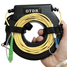 500m Mini OTDR Launch Cable Box Fiber Ring Drum Test SC APC-LC UPC SM G652D picture