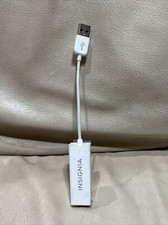 Insignia NS-PU98505 White USB 2.0 to Ethernet adaptador For Windows & Mac picture