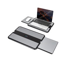 EHO Laptop Lap Pad - Laptop Stand Pad w Retractable Mouse Pad Tray, Anti-Slip... picture