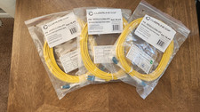 XD Series Fiber Optic Patch Cables 3DOS2LCLC05m (5M) Cleerline SSF (Lot of 3) picture