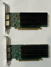 Lot 2 256MB PCIe NVIDIA Quadro NVS 295 DUAL DP Video Card Dell X175K 641462-001 picture