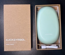 KATASYMBOL E10 Bluetooth Portable Thermal Label Maker Mint Green Open Box Tested picture
