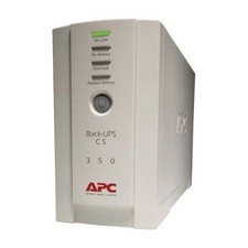 APC Back-UPS CS 350VA 210W UPS 6-Outlet Surge Protector Battery Backup BK350 picture