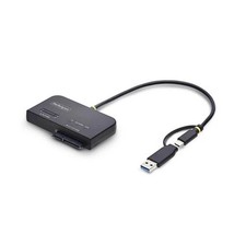 Startech USB31CSAT3M2E M.2 NVME AND SATA SSD ADAPTER USB-C/USB-A 10GBPS SSD/HDD picture