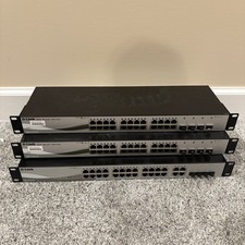 D-Link DGS-1210-28P 28-Port Gigabit PoE Smart Managed Switch Bundle Lot Of 3 picture