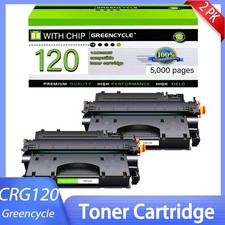 GREENCYCLE 2PK CRG120 C120 Toner For Canon ImageClass D1120 D1150 D1520 D1550 picture