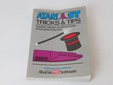 Atari Software Tricks &Tips Manual Abacus Software 1986 picture