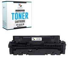 1PK CMYi Replacement 414X Black Toner Cartridge for HP Color Enterprise M455dn picture