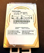 Toshiba MK1665GSX 160GB 2.5