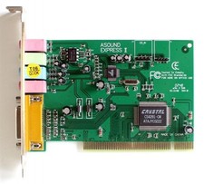 Sound card pci, asound express ii, crystal cs4281-cm picture