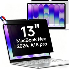 Magnetic Privacy Screen for MacBook Neo 13 Inch - Anti-Glare Blue Light Blocker picture