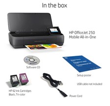 HP OfficeJet 250 Mobile All-in-One Printer | Mobile Print Scan Copy | CZ992A NEW picture