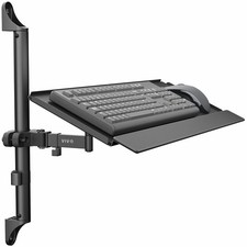 VIVO Steel 26 Inch Tilting Keyboard Tray Wall Mount, Keyboard and Mouse Platform picture
