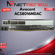 Vertiv Avocent ACS8000 ACS8016MDAC 16 Port Serial Console Server picture