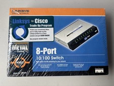 Linksys SD208 Cisco System Metal 8-Port 10/100 Network Switch Brand New Sealed picture