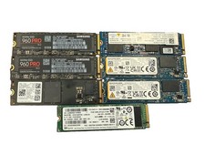 Lot of 7 512gb NVME drives mixed brands Samsung Intel hynix picture