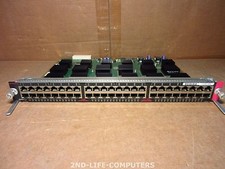 Cisco WS-X4448-GB-RJ45 Catalyst 4000/4500 Gigabit Ethernet Module FROM CISCO 4506 picture