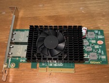 10Gtek X540-10G-2T-X8 Dual Port 10GbE RJ45 PCIe x8 Intel X540 NIC Open BOX picture
