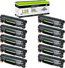 10PK CRG128 Toner Cartridge For Canon 128 ImageClass MF4770n MF4880dw D530 D550 picture