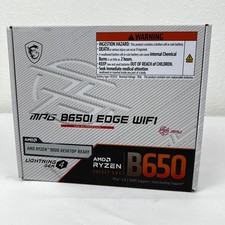 MSI MPG B650I EDGE WIFI AM5 Mini-ITX Motherboard DDR5 Wi-Fi 6E Bluetooth 5.3 picture