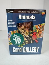 COREL GALLERY Animals Theme Pack Collection SEALED NEW NOS - 8000 Clipart Images picture
