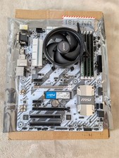 AMD Ryzen 5700 CPU MSI B350 TOMAHAWK Motherboard 32GB DDR4 500GB M.2 HD Combo picture