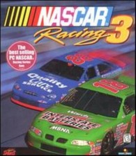 NASCAR Racing 3 PC CD drive pro stock car driver race track pit crew season game picture