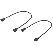 12V 4 Pin to SM4P Male Splitter Cable, 2 Pcs Power Cord ARGB Extension Cable picture