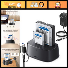Dual-Bay Hard Drive Docking Station for 2.5