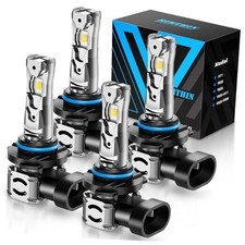 Cool White 9005+9006 Bulbs Combo - 64,000LM - 800% Brighter with 9005+9006 picture