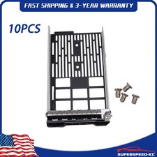 10X 0KG1CH 3.5in HDD Hot Swap Caddy For Dell PowerEdge R510 R730 T630 T710 New picture