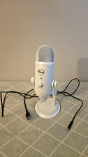 Blue Blue Yeti USB Wired Desktop Microphone w/ Stand, Mute Switch, White picture