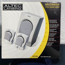 Altec Lansing Multimedia 3 Piece Speaker System AVS300 picture