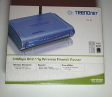TRENDnet ⚡Wireless G Router New Sealed⚡TEW-432BRP 54 Mbps 4-Port 10/100 picture