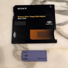 Sony MSAC-FD2M Memory Stick Floppy Disk Adaptor with 32MB Memory Stick picture
