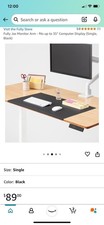 Fully Jax Single Monitor Arm (White) Herman Miller picture