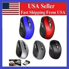 2.4GHz Wireless Optical Mouse Mice & USB Receiver For PC Laptop Computer DPI USA picture