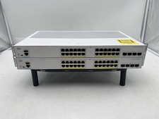 Lot of 2 Cisco CBS350-24P-4G 24 Ports Rack Mountable Ethernet Switch picture