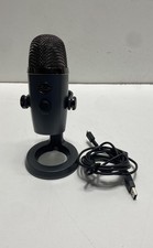 Blue Yeti Nano Premium USB Microphone Black with Stand and Cable Tested picture