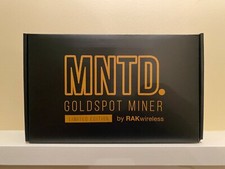 Brand New RAK MNTD GOLDSPOT Helium Limited Edition Hotspot Miner 8GB - IN HAND picture