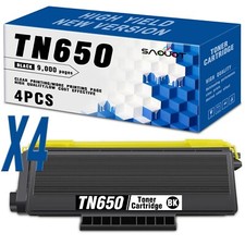 4PK TN650 Toner Cartridge for Brother TN 650 BK MFC-8480DN MFC-8680DN DCP-8085DN picture