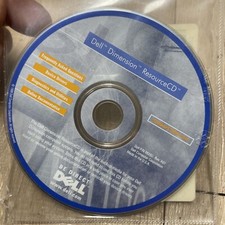 Dell Drivers and Utilities Dell Dimension Resource CD 1999 Vintage Rare picture