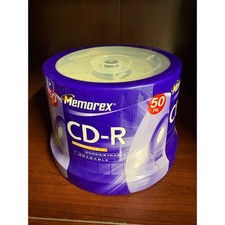 Memorex CD-R 50 Pack Spindle 700MB 80Min 52X Recordable Discs 3202 4563 picture