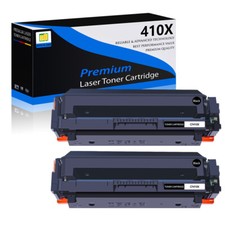 2 PacK CF410X Black Toner Cartridge For HP LaserJet Pro M452dn M452dw MFP M377dw picture