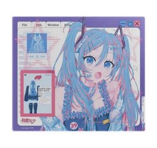 WALLHACK SP-005 Limited Edition Miku OS Hatsune Miku Glass Mouse Pad New picture